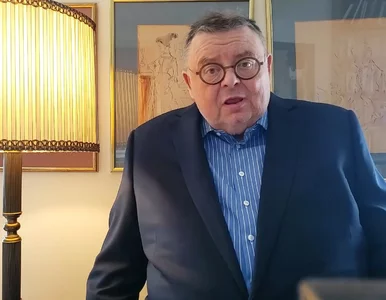 Miniatura: Wojciech Mann wciela się w ministra....