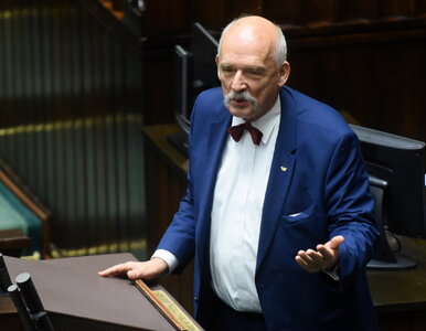 Miniatura: Korwin-Mikke tłumaczy, dlaczego nie poparł...