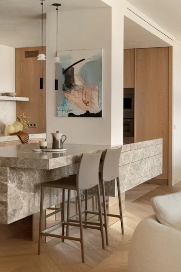 Elegancki apartament w Krakowie, projekt Katarzyna Kraszewska 