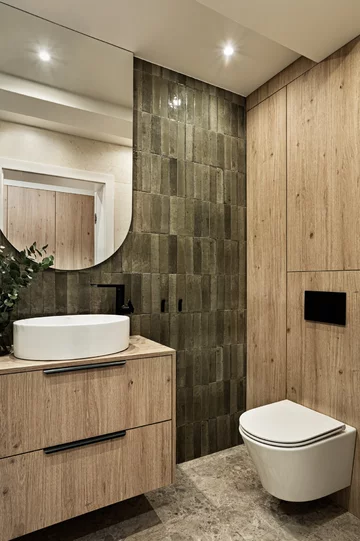 Japandi w Katowicach – harmonia prostoty i natury, projekt Avo Architekci 