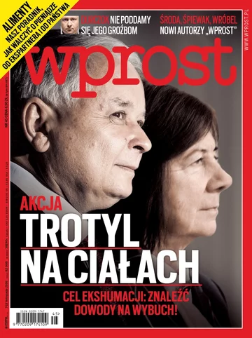 Okładka tygodnika Wprost nr 45/2016 (1761)