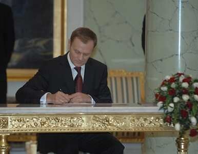 Miniatura: Premier Tusk proponuje ministrom grę:...