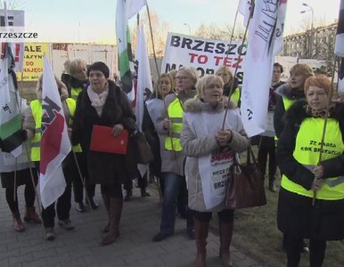 Miniatura: "Chcemy pracować, nie pajacować"....