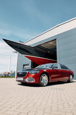 Mercedes-Maybach Klasy S na&nbsp;150-lecie Robbe & Berking