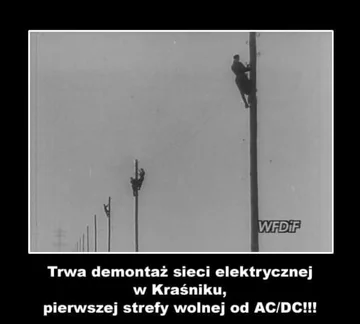 Kraśnik wolny od 5G. Memy 