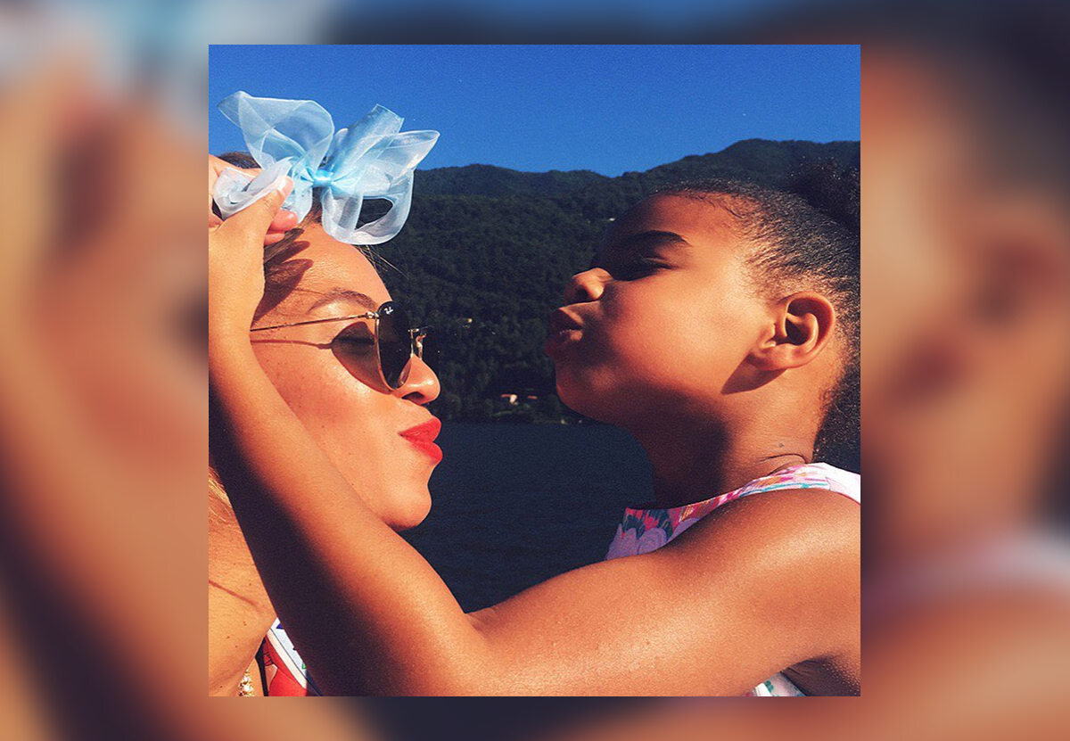 Beyonce z córką Blue Ivy Carter 