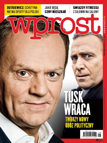 Okładka tygodnika Wprost nr 8/2019 (1874)