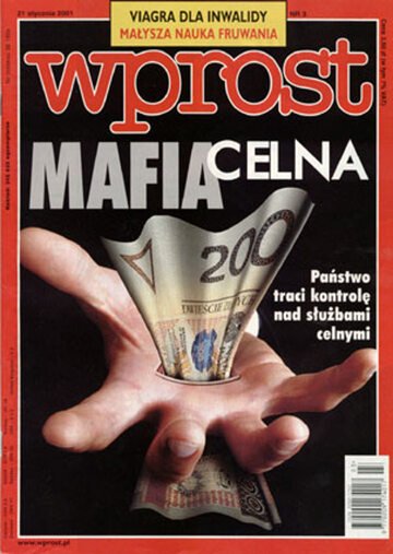 Okładka tygodnika Wprost nr 3/2001 (947)