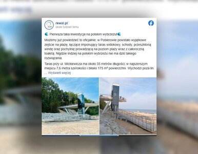 Miniatura: Nowa atrakcja nad polskim morzem dzieli...