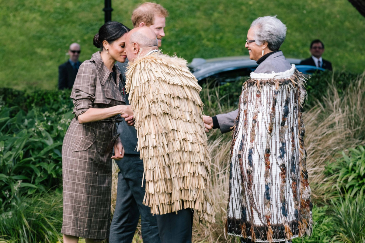 Książę Harry  i księżna Meghan w Nowej Zelandii 
