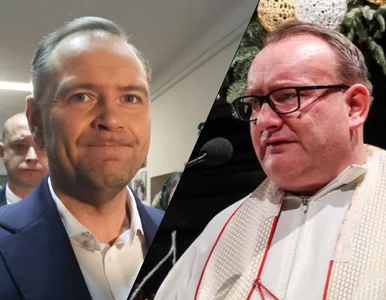 Miniatura: Oto kapelan Karola Nawrockiego. Środkowy...