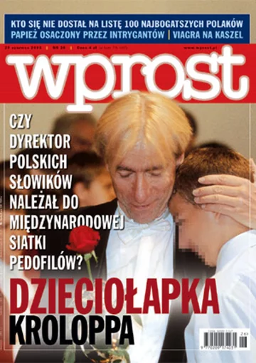 Okładka tygodnika Wprost nr 26/2003 (1074)