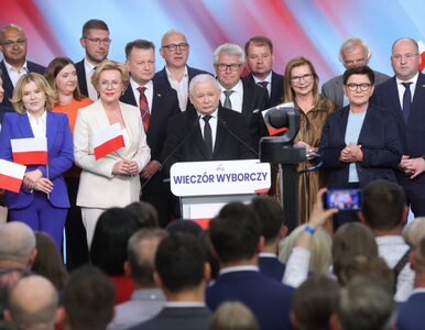 Miniatura: Wyborcza porażka PiS. Kaczyński: Droga do...
