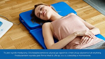 Zabieg urządzeniem do&nbsp;magnetoterapii i&nbsp;magnetostymulacji Viofor JPS