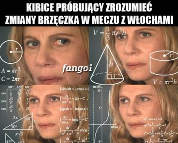 Mem po meczu Włochy - Polska 