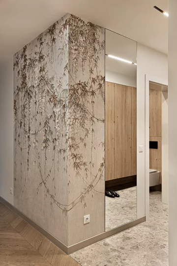 Japandi w Katowicach – harmonia prostoty i natury, projekt Avo Architekci 