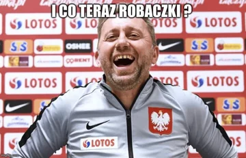 Mem po meczu Polski z Węgrami 
