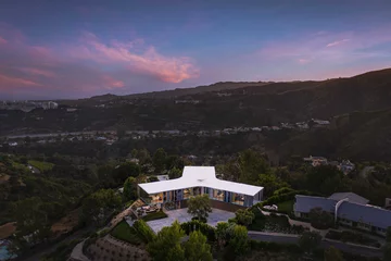 The Orum House w Bel Air, najdroższej dzielnicy Los Angeles Beyone, Hollywood, Bel Air