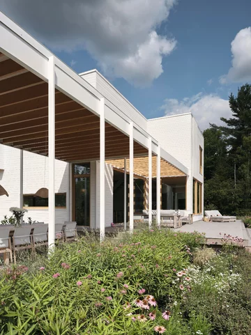 Dom nad jeziorem, projekt Ghoche Architect 