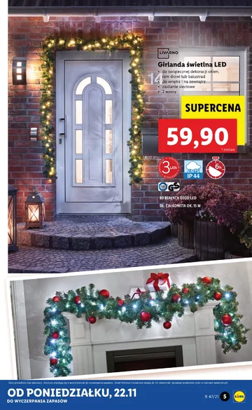 Gazetka Lidla na Black Friday i Black Week 2021 