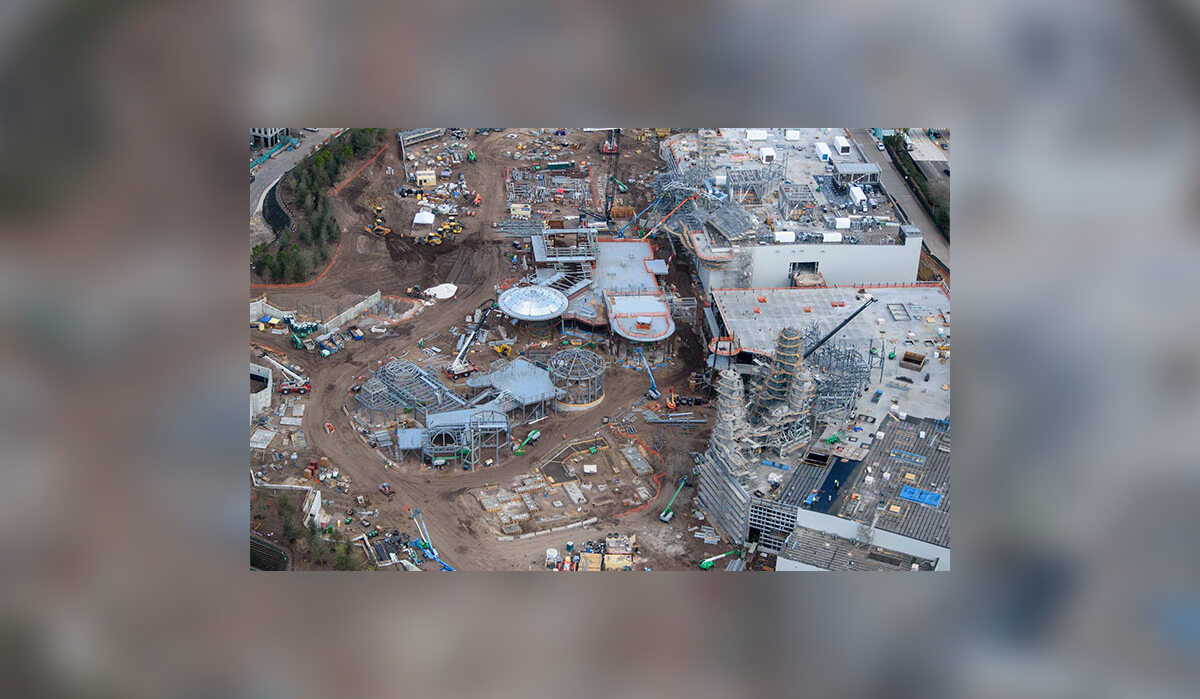 Tak wygląda budowa parku Disney'a 