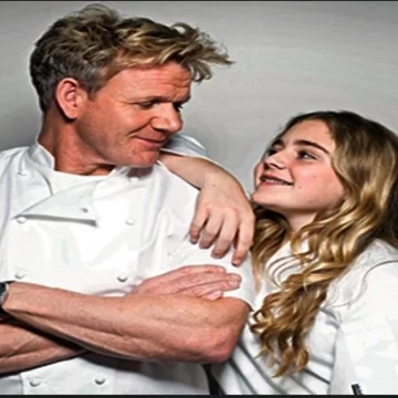 Gordon Ramsay z rodziną 