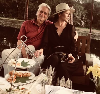 Catherine Zeta-Jones i Michael Douglas