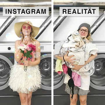 Instagram vs. rzeczywistość 