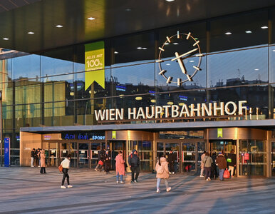 Miniatura: Główny dworzec w Wiedniu ewakuowany. Trwa...