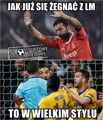 Mem po meczu Real-Juventus 