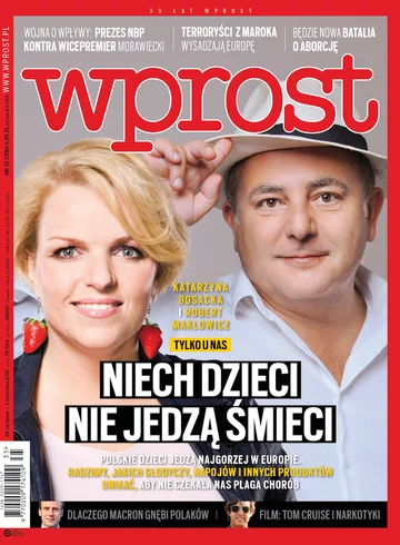 Okładka tygodnika Wprost nr 35/2017 (1800)