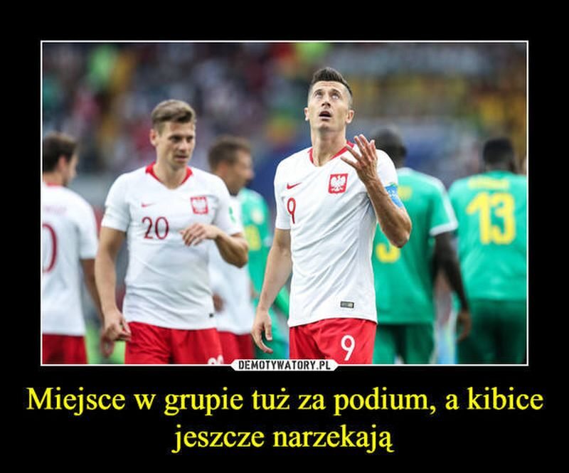 Mem po meczu Polaków 