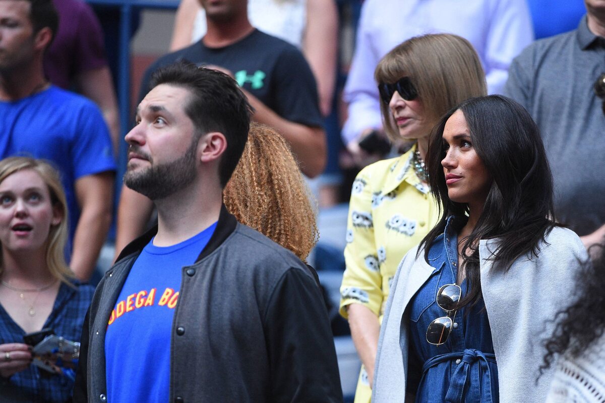 Meghan Markle podczas US Open 