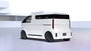 Elektryczny minivan Toyoty