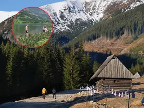 Miniatura: W Tatrach zawrzało po zdjęciu turystów....