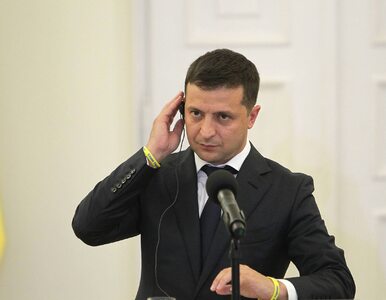Miniatura: Prezydent Ukrainy pożegnał się z...