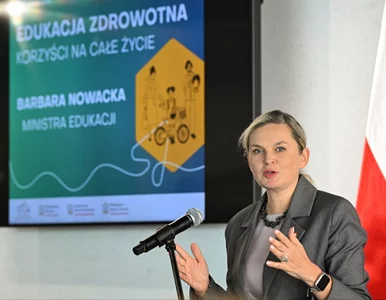 Miniatura: Burza wokół edukacji zdrowotnej. Nowacka:...