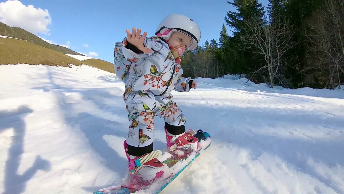 Carolin i Patrick Schreiber pasją do snowboardu zarazili swoje dzieci 