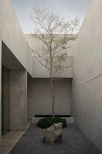 Betonowa Casa Tao w Meksyku, projekt HW Studio