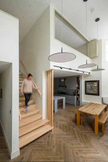 Stary dom, nowe wnętrza, projekt Robert Hirschfield Architects downloadfor.press, Robert Hirschfield Architects