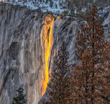 Wodospad Horsetail Fall 