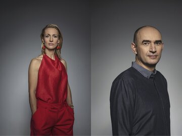 Monika Bronikowska i&nbsp;Adam Bronikowski, założyciele pracowni HOLA Design