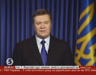 Miniatura: Janukowycz: Liderzy opozycji przekroczyli...