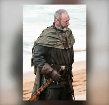 Davos Seaworth po raz pierwszy w "Grze o tron" W Davosa wciela się aktor Liam Cunningham.