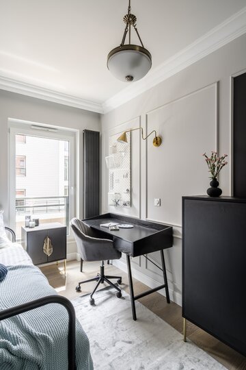 Apartament w stylu glamour 