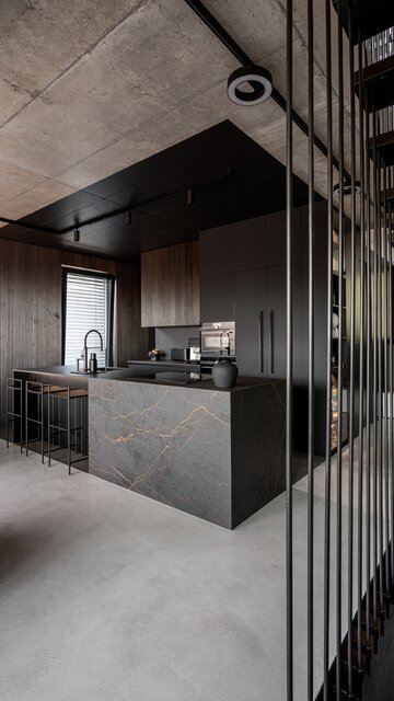 Apartament w Pradze, projekt OOOOX 