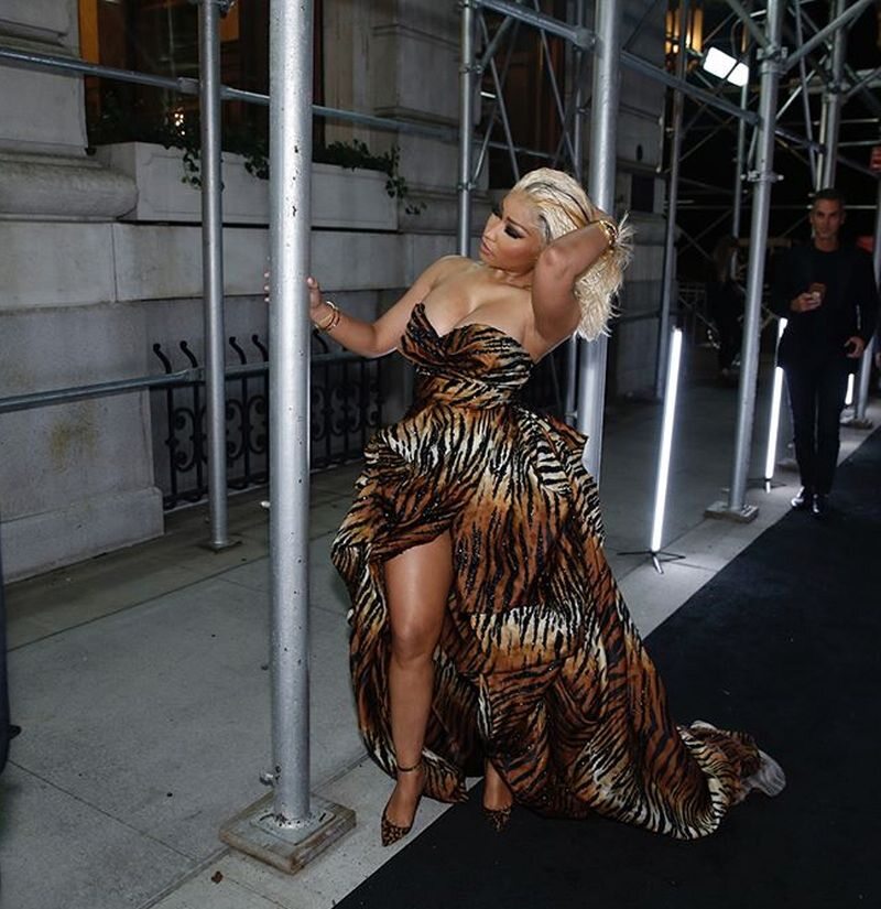 Nicki Minaj na imprezie Harper's Bazaar ICONS 