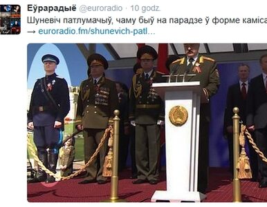 Miniatura: Białoruski minister w mundurze NKWD....