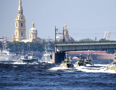 Miniatura: Parada z okazji święta rosyjskiej floty....