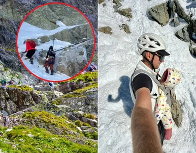 Miniatura: Turyści zabrali niemowlę na Rysy. Na...